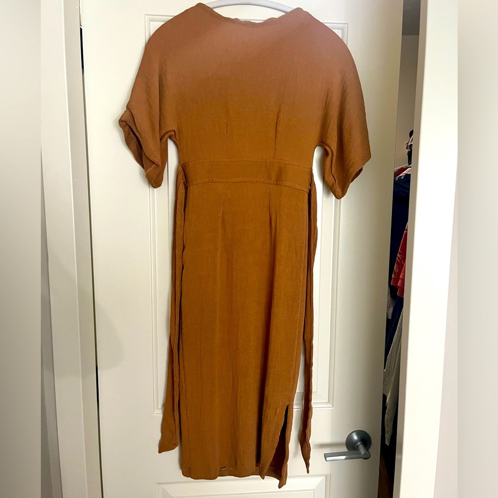 Closet london ribbed pencil tie dress